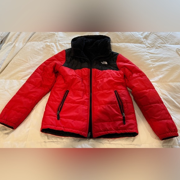 The North Face Other - The North Face Mount Chimborazo Jacket Boys XL Red & Black Reversible